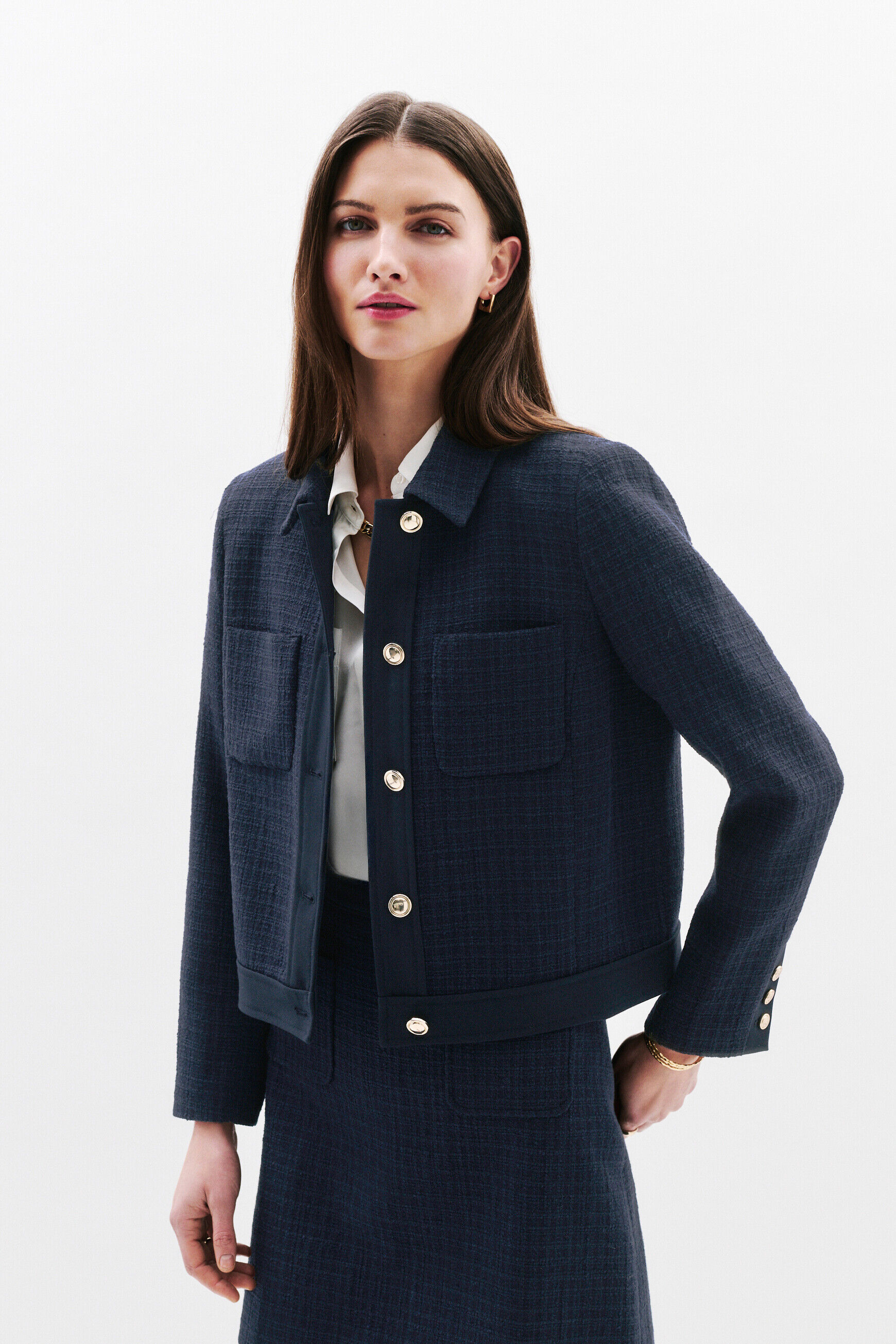 Veste Vonetta bleu marine femme