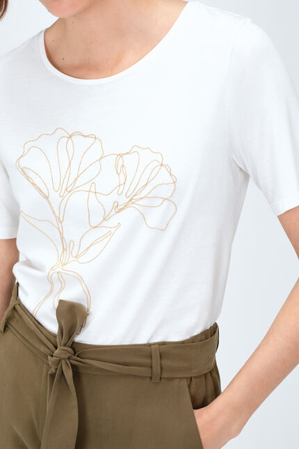 T-shirt tlada blanc femme
