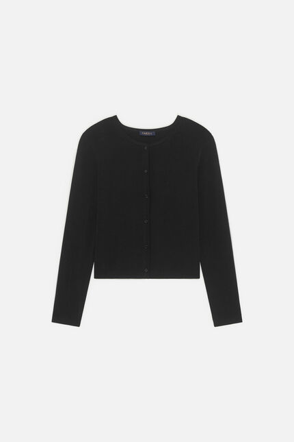 Gilet Mwindsor noir femme