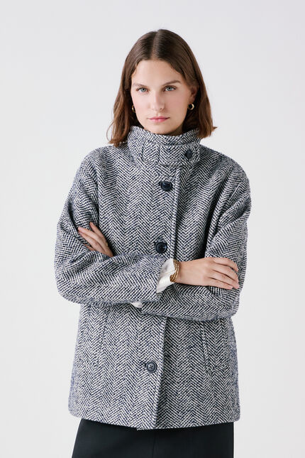 Manteau Gomain noir femme