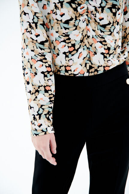 Blouse christy beige femme