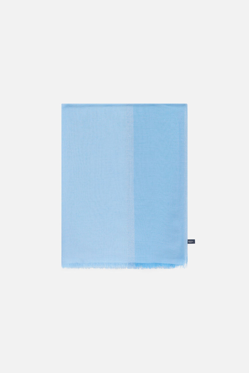 Foulard Lara bleu ciel femme