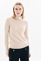 Dylan b 100% cashmere sweater sand woman