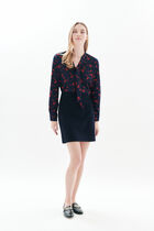Jonathan skirt navy blue woman