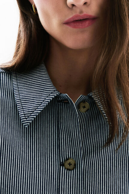 Veste Vignette bleu marine femme