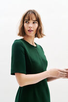 Rmina dress dark green woman