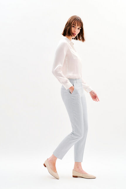Pantalón Pgautier3 azul cielo mujer