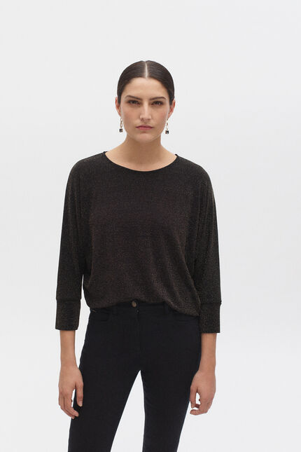 Camiseta Franny color oro mujer