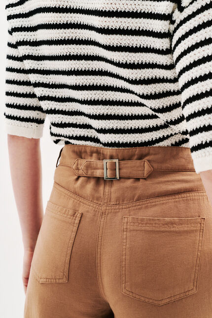 Pantalón Perrin marrón claro mujer