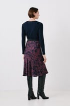 Skirt jalentin navy blue woman