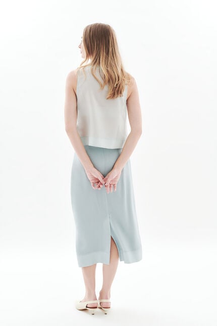 Chemise Cindy bleu gris femme