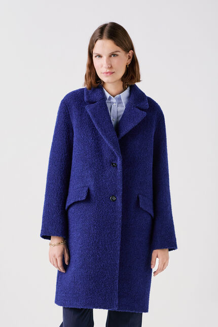 Manteau Grissini bleu femme