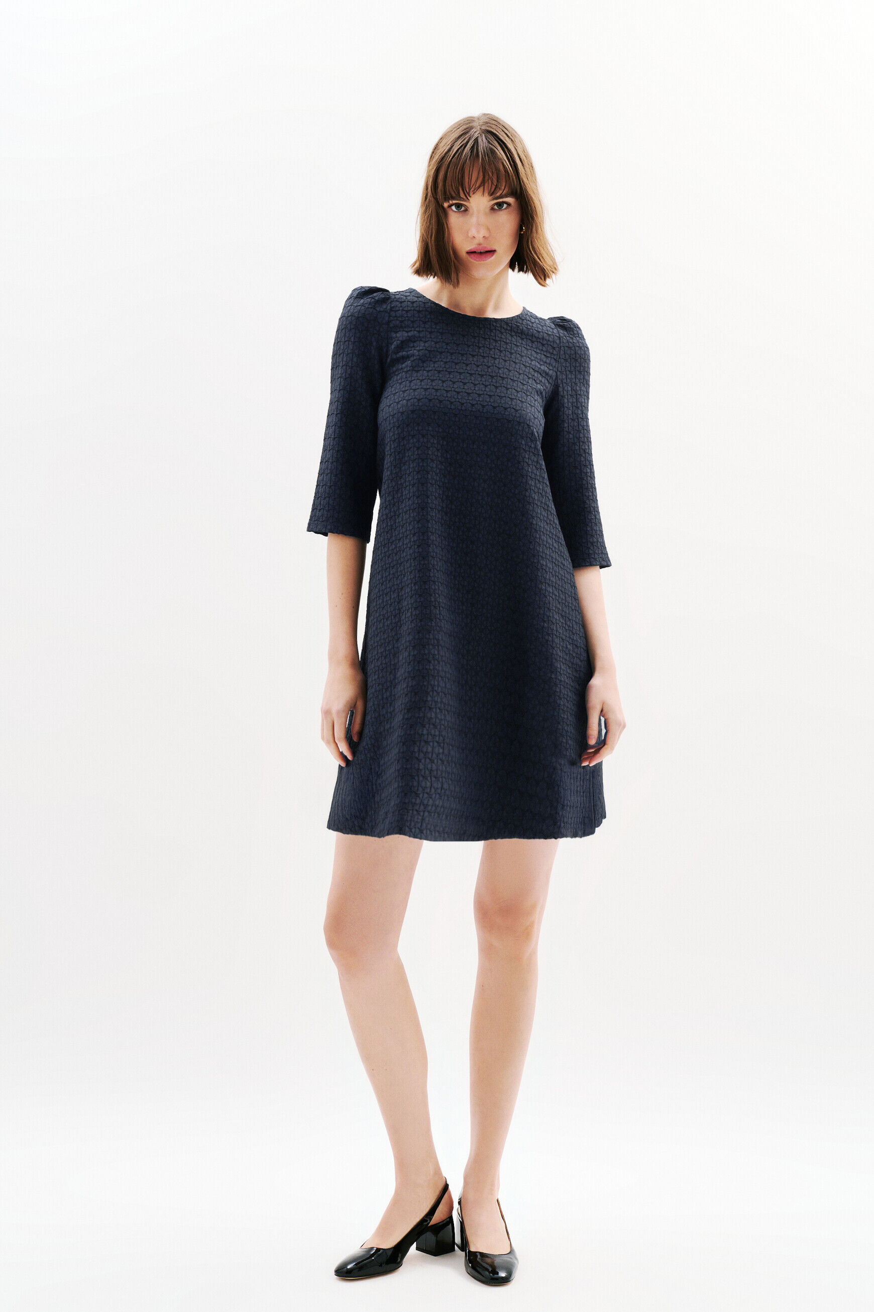 Robe Rdalila bleu marine femme