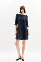 Rdalila dress navy blue woman