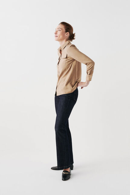 Chemise calyson beige femme