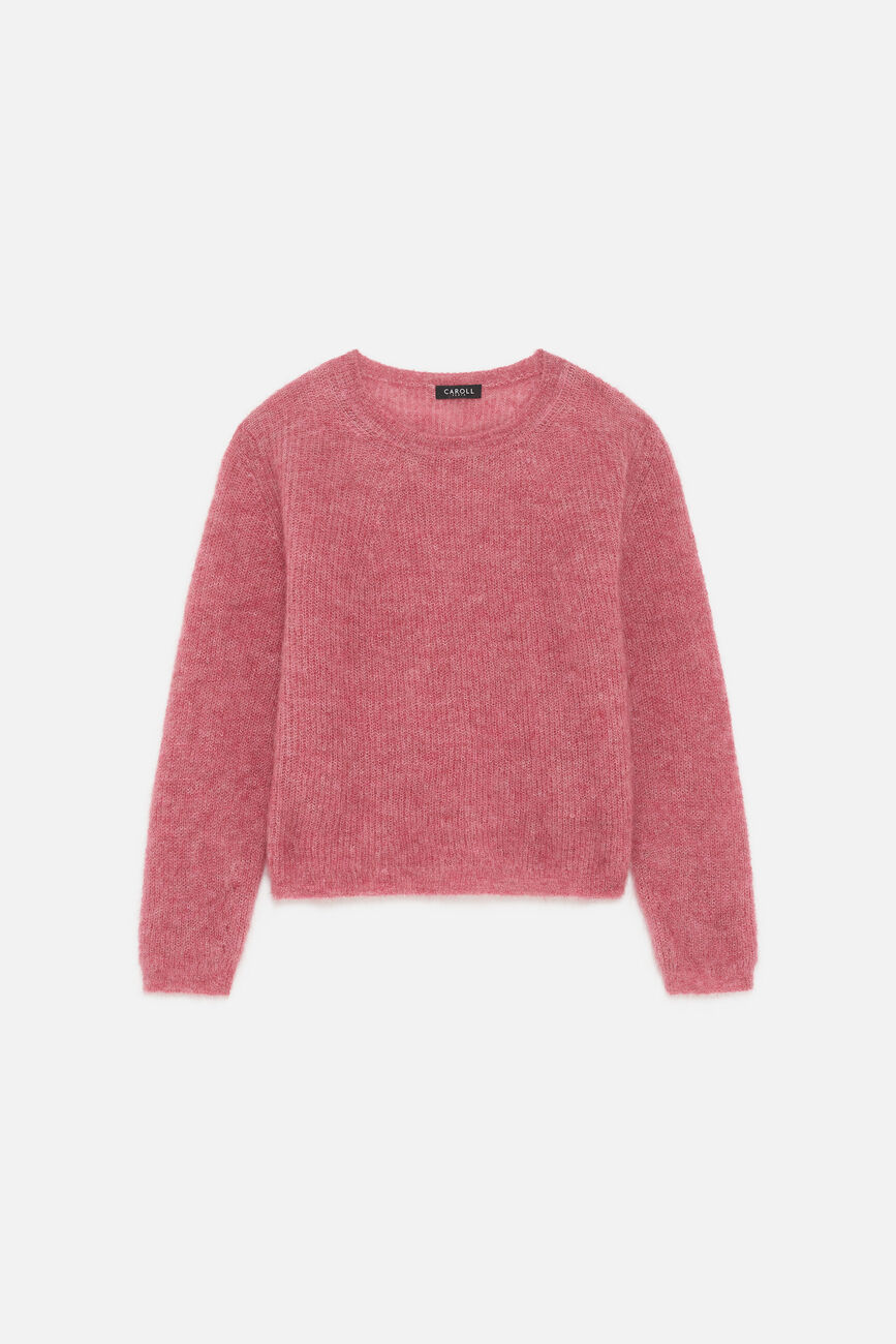Mjoe sweater dark red woman