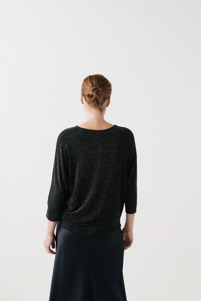 t-shirt franny gris argent femme