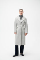Gapitre coat light grey woman