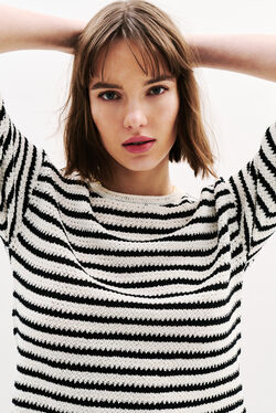 Mbillie Pullover schwarz damen