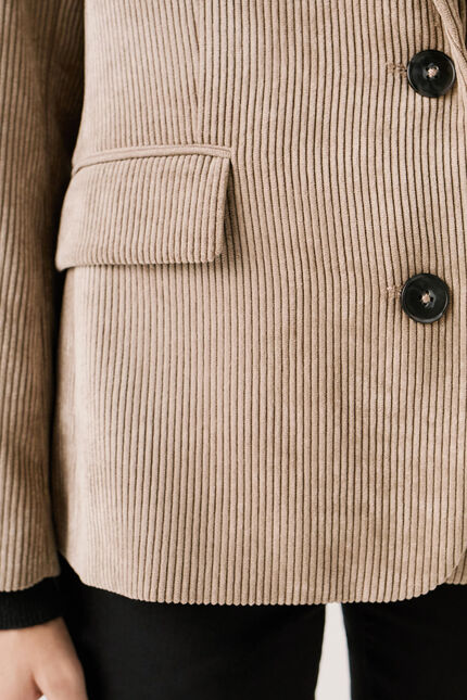 Veste vambre2 taupe femme