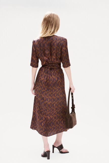 Robe Relisa camel femme