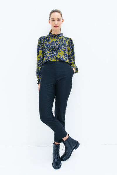 pantalon cesar noir femme