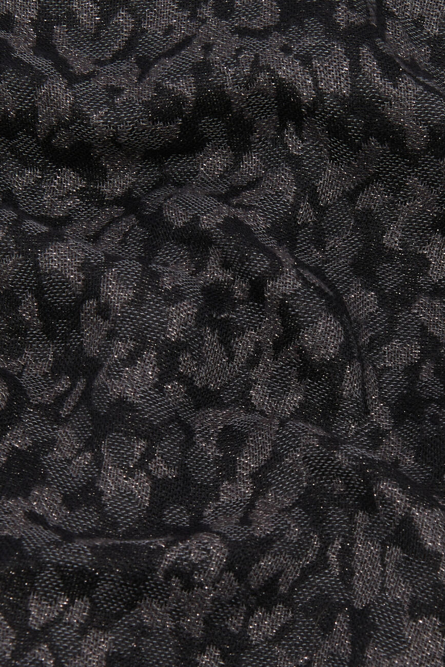 malone scarf dark grey woman
