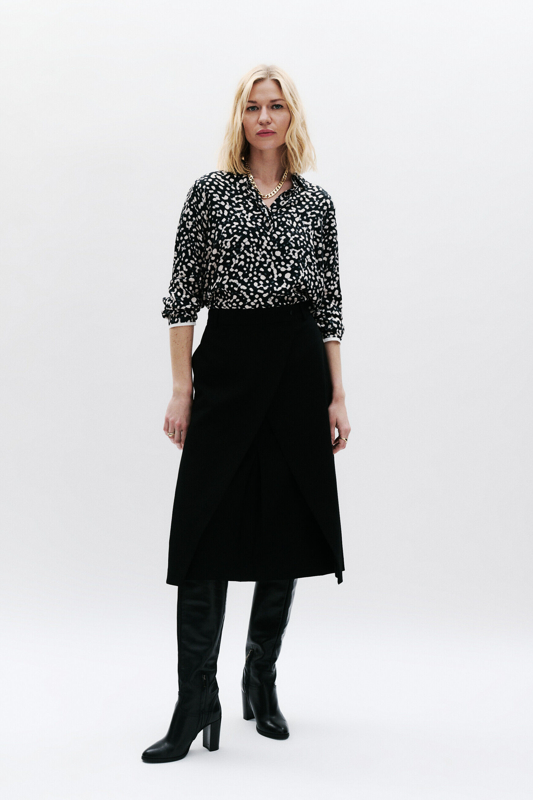 Jupe Jflore noir femme