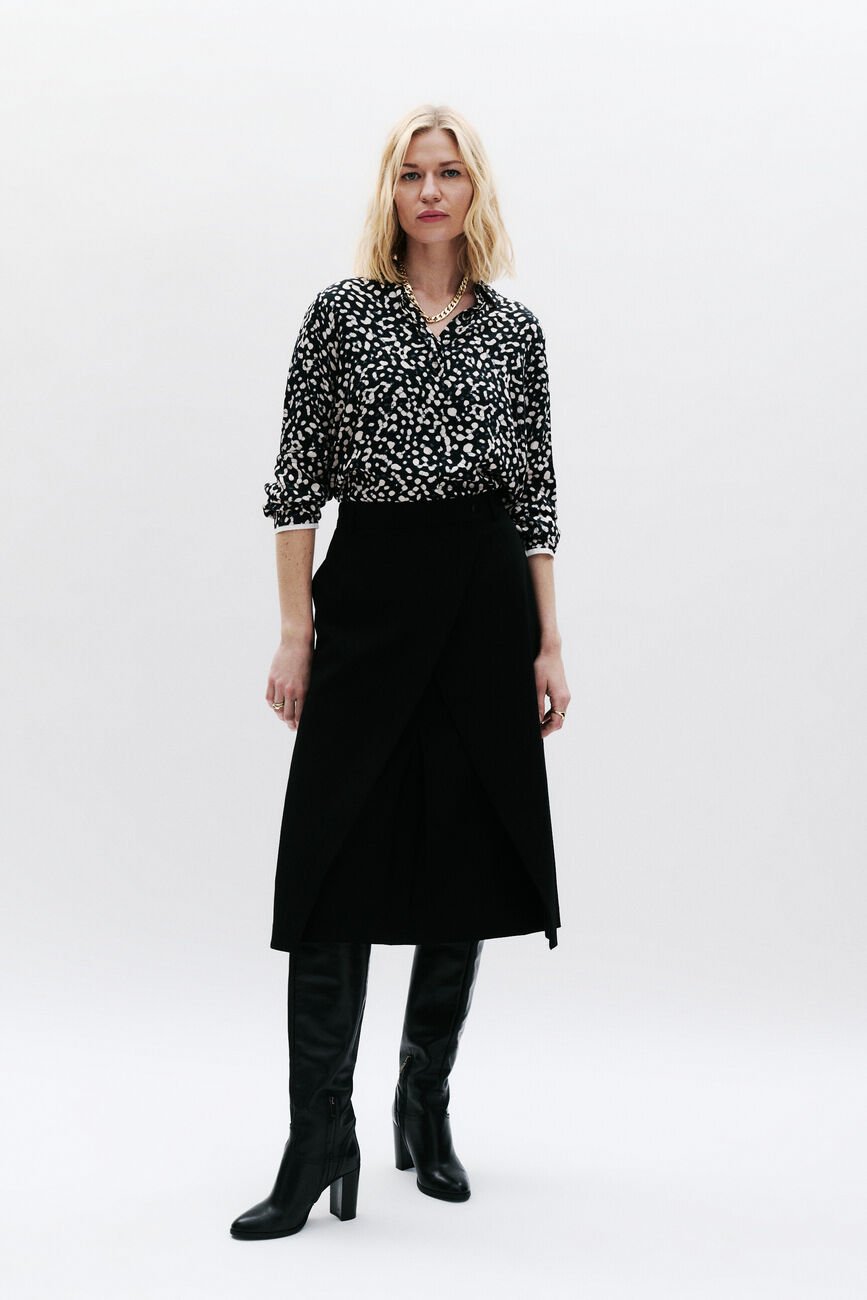 Jupe Jflore noir femme