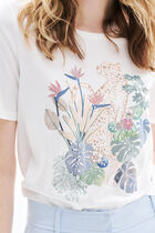 Tpanthère t-shirt ecru woman