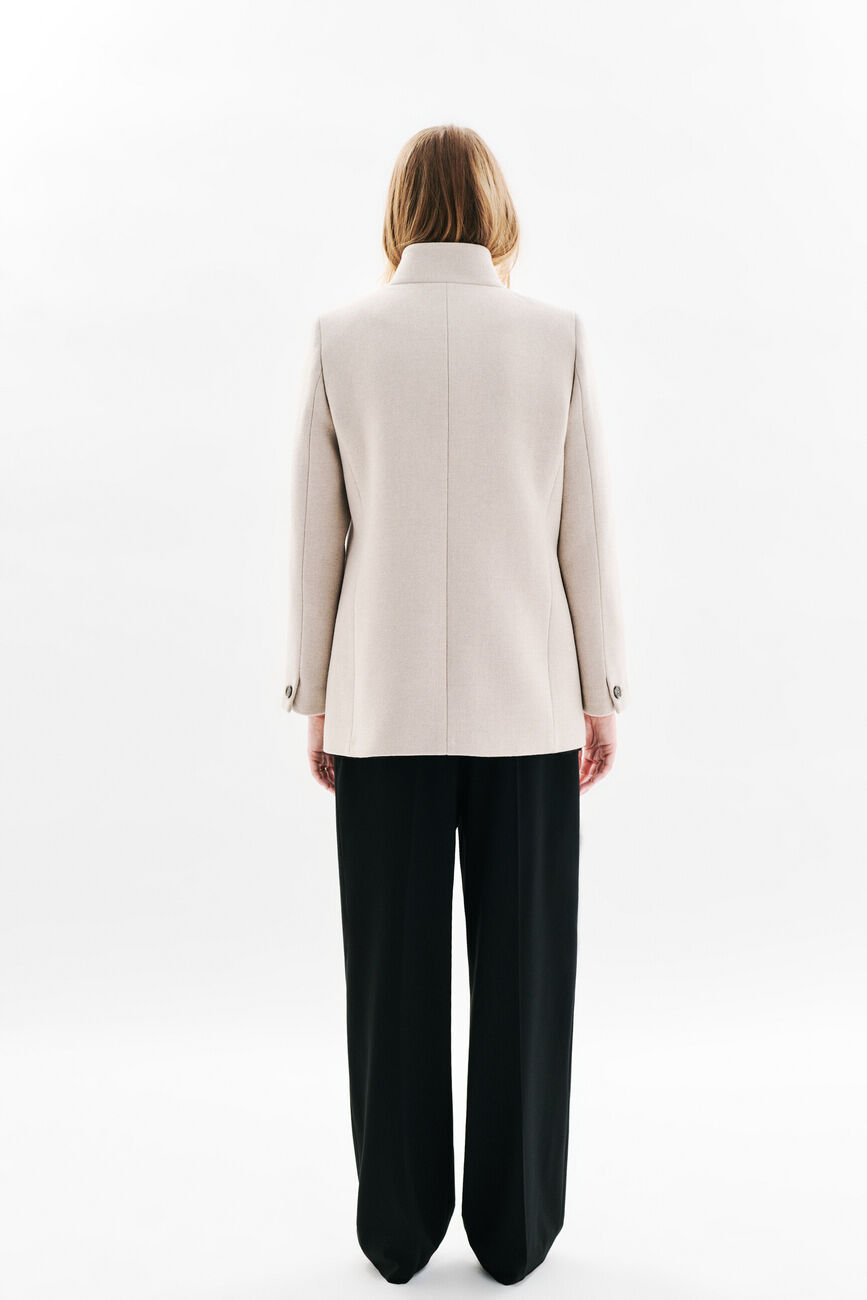 Manteau Gmistery gris foncé femme