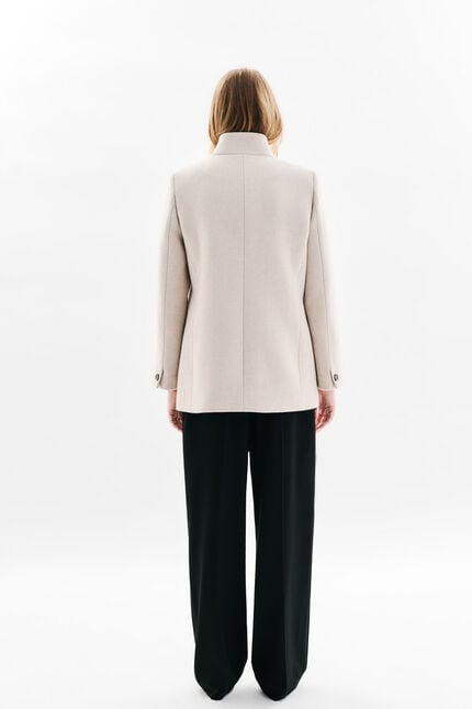 Manteau Gmistery gris foncé femme