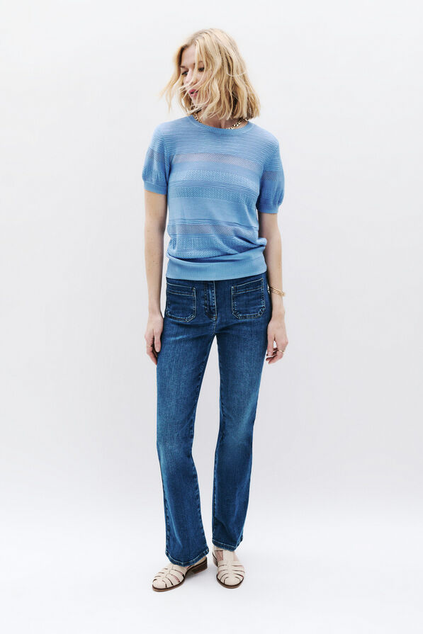 pull mdoris bleu lavande femme Pull Mdoris bleu lavande femme