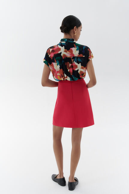 Jupe juliana rose fushia femme