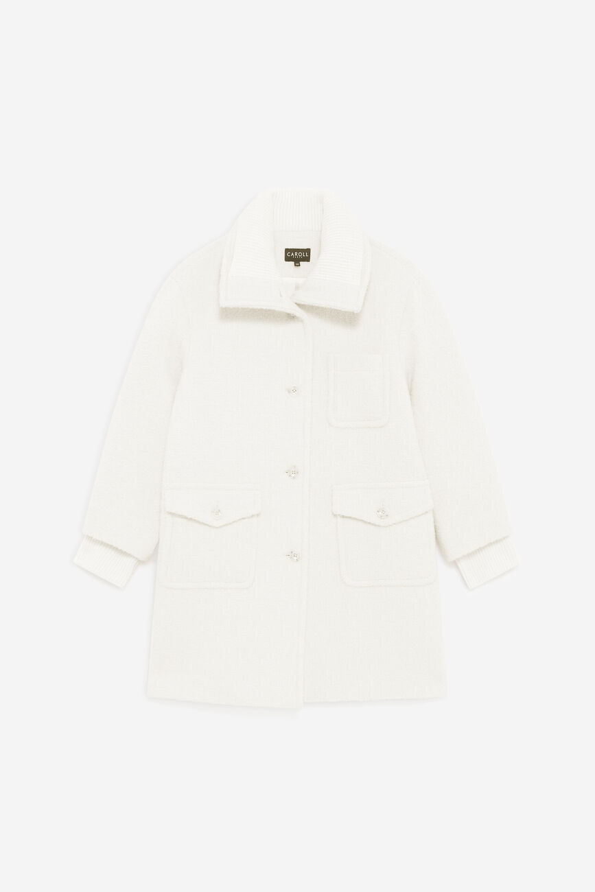 Gospel coat ecru woman