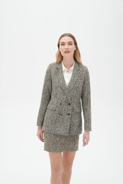 Giacca vlouise marrone donna