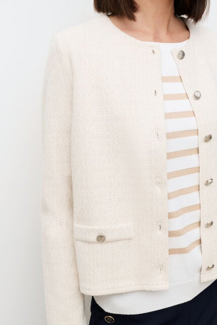 Veste Tkelly creme femme