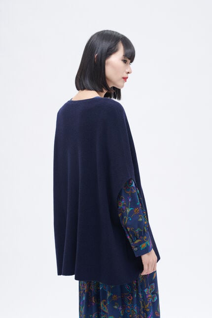 Pull mathew bleu marine femme