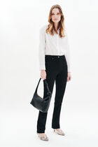 Darling straight-leg pants black woman