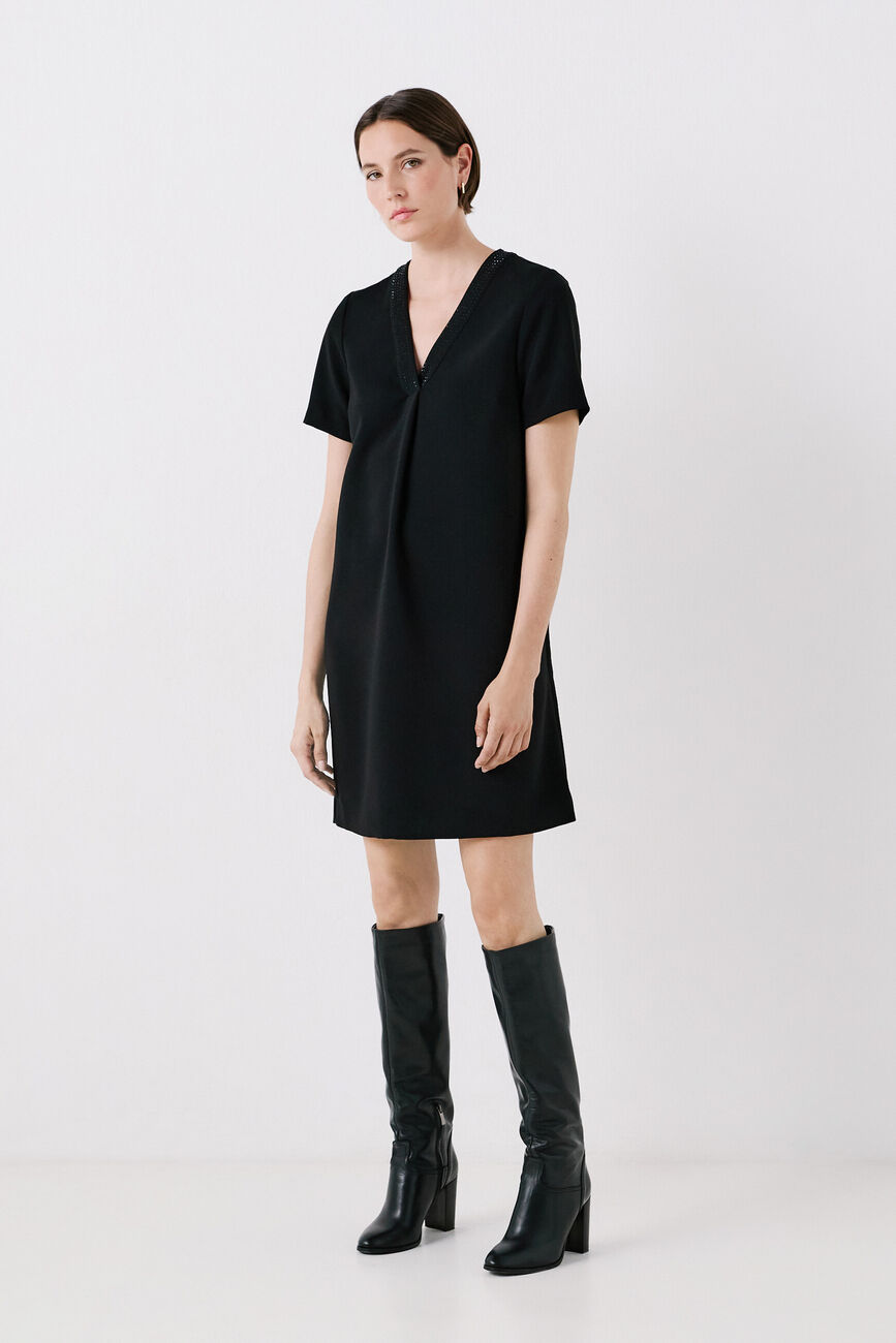 Robe ramela2 noir femme
