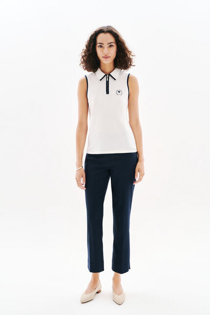 Maglietta Tely ecru donna