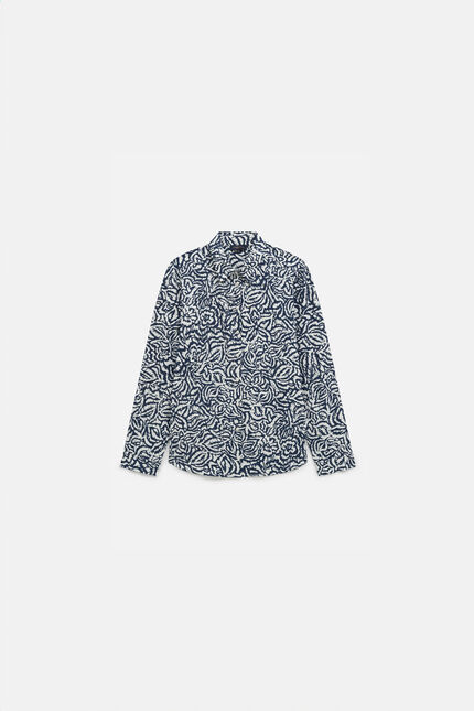 overhemd jessica1 marineblauw vrouw