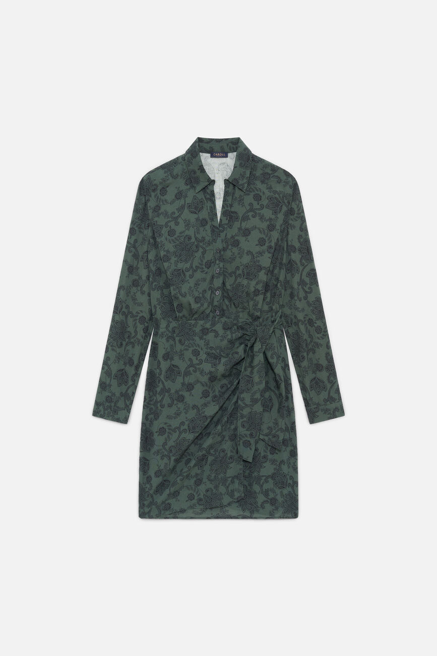 vert foncé vrouw