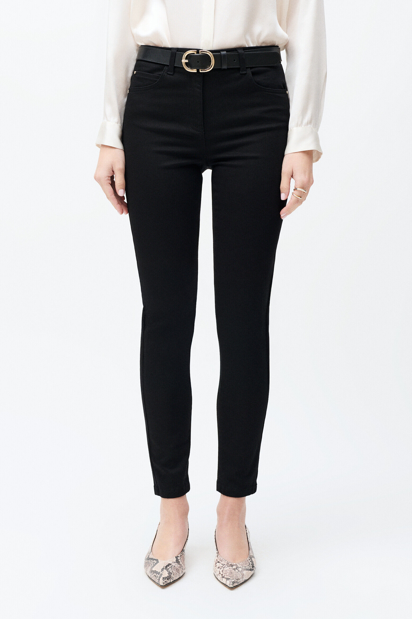 pantalon tony noir femme