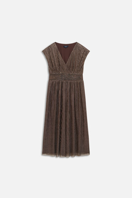 Robe rguesta couleur cuivre femme