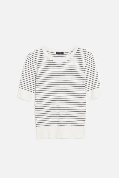 Pull mdelphy blanc femme