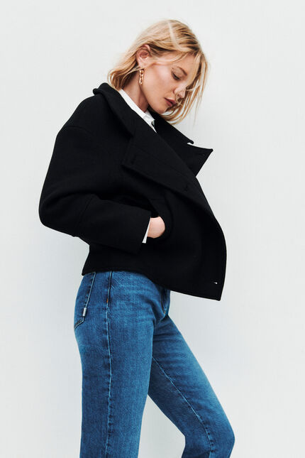 Manteau gsofar noir femme