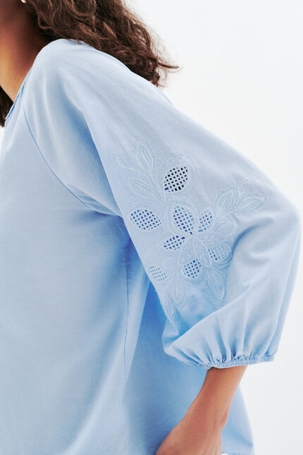 Caubie-Hemd himmelblau damen