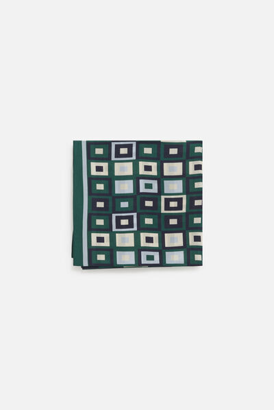 Foulard barry vert fonce femme