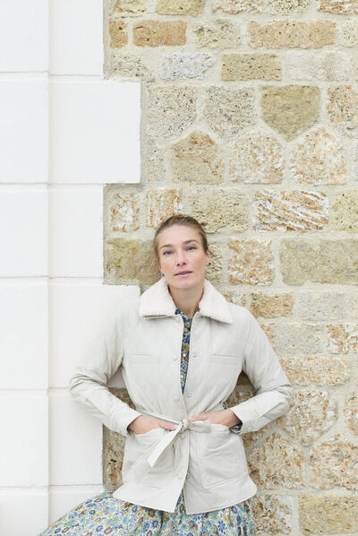 doudoune vancouver beige femme